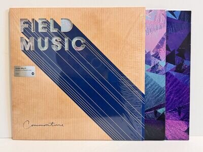 Commontime Double LP by Field Music - 180g Black Vinyl (2016) 1st Release - Mint