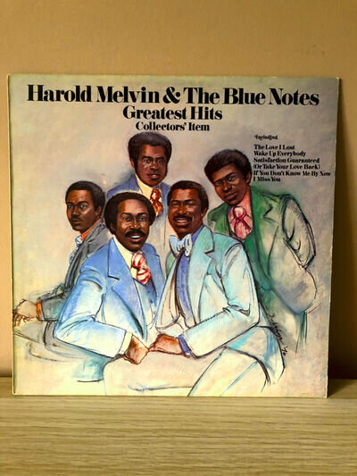 Harold Melvin & The Blue Notes Greatest Hits 1976 U.K LP Philadelphia S PIR81431