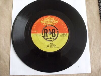 'BO DIDDLEY' AT HIS BEST=*MONA*/*GIMME GIMME* (U.K.PYE INT. 45) VG+