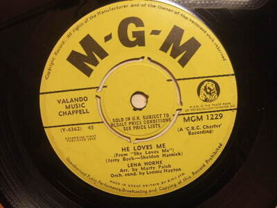 Lena Horne – He Loves Me 1963 7” MGM 1229