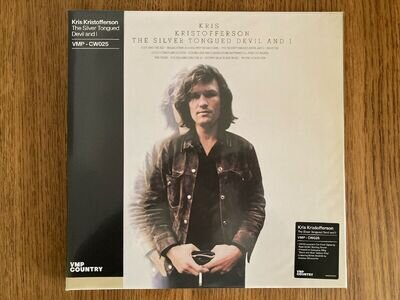 Kris Kristofferson - The Silver Tongued Devil And I Vinyl Me Please READ DESCRIP