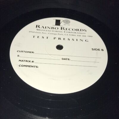 TEST PRESSING Johnny Marr - Playland Vinyl 2014 Original The Smith Morrissey