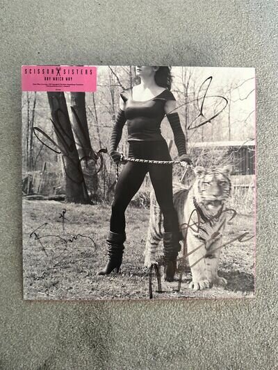 Scissor Sisters - Any Which Way - 12" Orange Vinyl Single - SIGNED