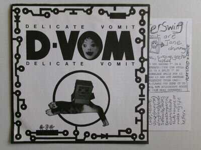 DELICATE VOMIT JACK IN THE BOX MACHINE SCOOTER SWING SCOOT 003 PUNK INDIE ROCK