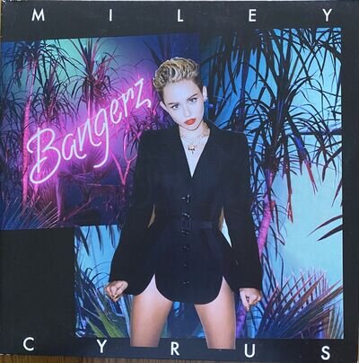 Miley Cyrus, Bangerz, Sea Glass Colour Vinyl 10th Anniversary Album. Brand New