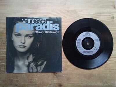 Vanessa Paradis Sunday Mondays I'm Waiting for The Man EX 7" Vinyl Record PO251
