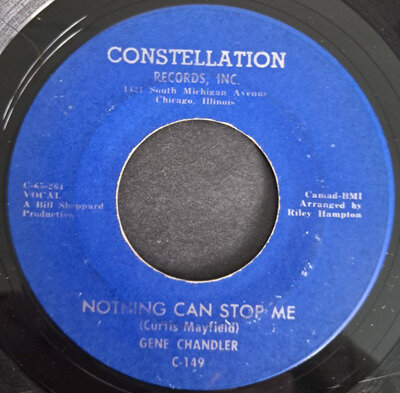 Northern soul Gene Chandler Nothing can stop me strong VG