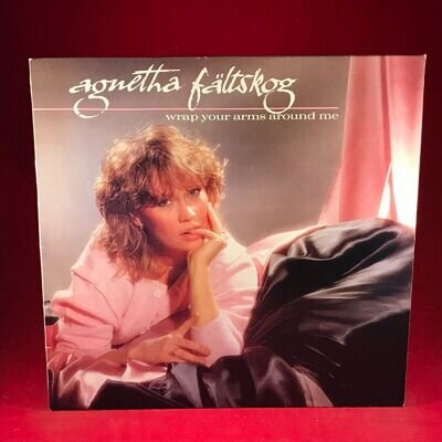 AGNETHA FÄLTSKOG Wrap Your Arms Around Me 1983 UK VINYL LP + INNER ABBA original