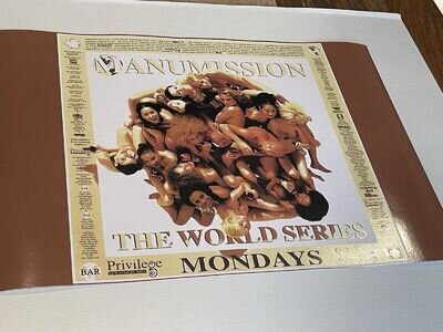 Manumission Ibiza World Series 1996 Flyer Poster (A2)