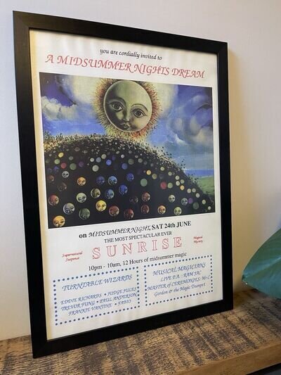 Sunrise 1989 Poster (A2)