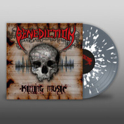 BENEDICTION KILLING MUSIC (GREY W/ WHITE SPLATTER VINYL) LP New 803341574465