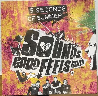 5 Seconds of Summer 5sos Sounds Good Feels Good Vinyl 12" Vinyl LP EX
