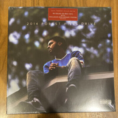 J. Cole - 2014 Forest Hills Drive Red Vinyl (10th Anniversary Edition) (Sealed)