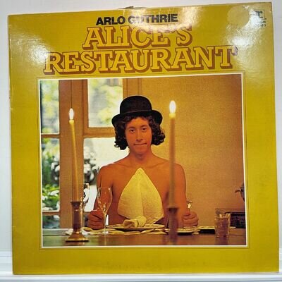 Arlo Guthrie Alice's Restaurant 12" Vinyl Record