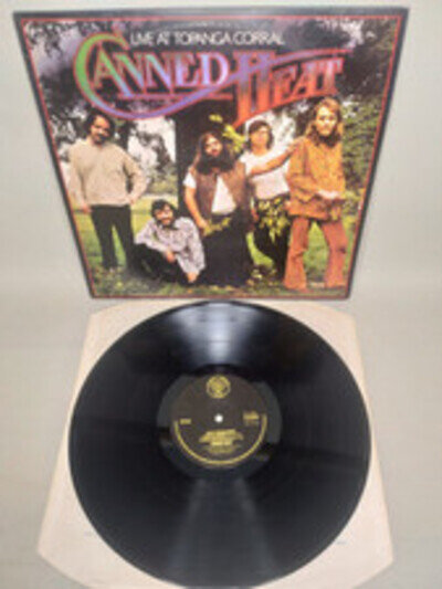Canned Heat - Live At Topanga - 12" VINYL LP ALBUM RECORD