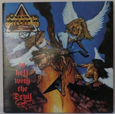 Stryper ‎To Hell With The Devil Vinyl LP Picture Cover MFN 70