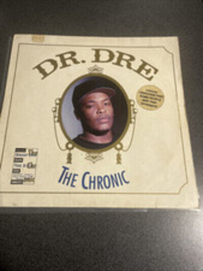Dr Dre The Chronic LP Original EU 1992 1st Pressing Vinyl Interscope Label