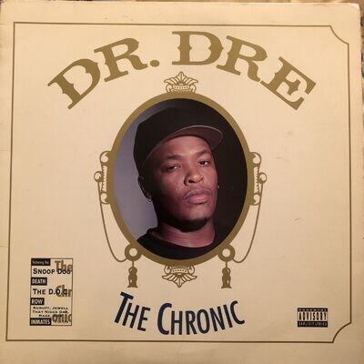 Dr Dre The Chronic Original US Press Release 12”Vinyl 1992 Ex+++++