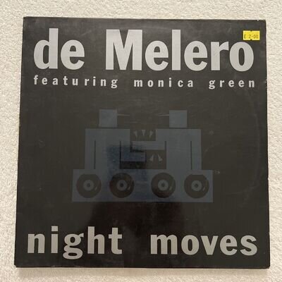 DE MELERO FEAT MONICA GREEN - Night Moves - Blanco Y Negro - 1991 Spa - MX 279