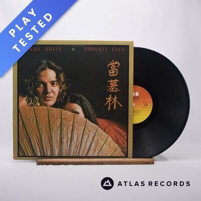 Tommy Bolin Private Eyes LP Album Vinyl Record 1976 81612 CBS - VG+/VG+