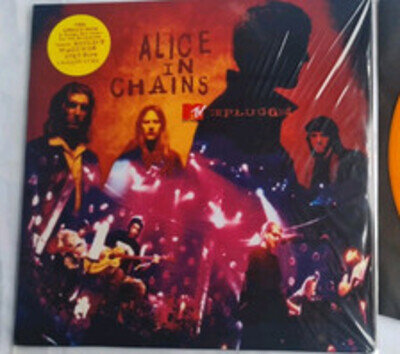 Alice in Chains MTV Unplugged Orange Vinyl x2LP