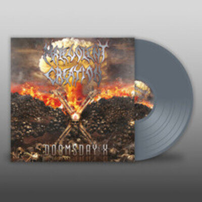 MALEVOLENT CREATION DOOMSDAY X (GREY VINYL) LP New 803341574489