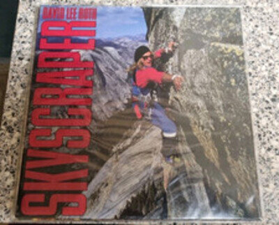 David Lee Roth - Skyscraper - Used Vinyl Record - 79 - B34z Grade EX