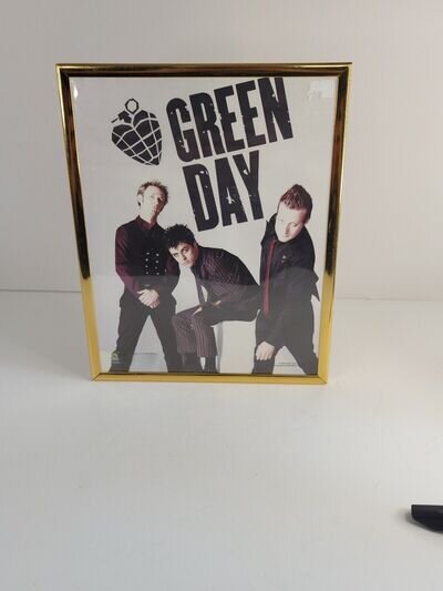 Cinder Block 2004 Scorpio Posters Green Day Framed Photo Rock Band