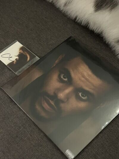 LIMITED EDITION THE WEEKND HURRY UP TOMORROW FIRST PRESSING VINYL & SIGNED!