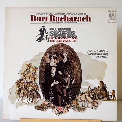 Burt Bacharach. Butch Cassidy And The Sundance Kid. Vinyl LP. Original Score.