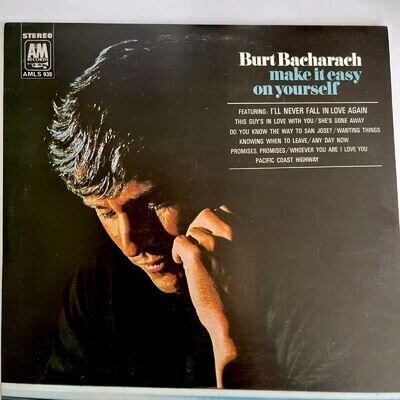 Burt Bacharach - Make It Easy On Yourself, Vinyl LP, AMLS938 (1969) EX/NM-