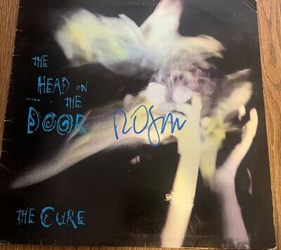 Robert Smith Signed The Cure The Head On The Door Vinyl Record