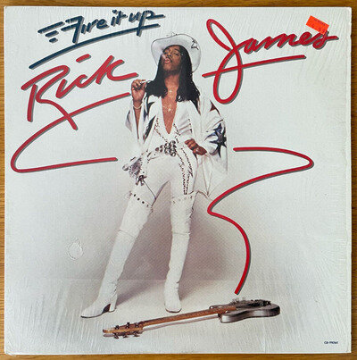 RICK JAMES - FIRE IT UP 1st U.S. Press 1979 GORDY LP VG+