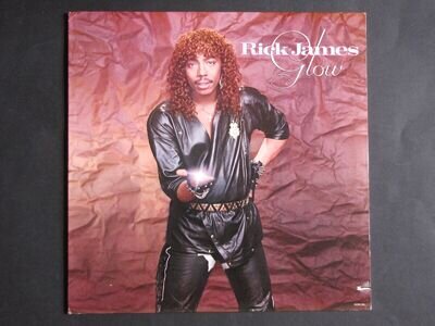 RICK JAMES - GLOW - ORIGINAL Vinyl 12" LP Album Record FUNK SOUL NM/VG+