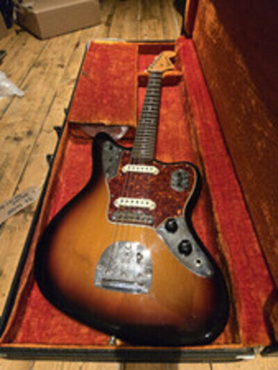 Fender Jaguar 1964 Pre-CBS Sunburst Body-only refin