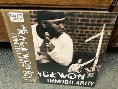 RAEKWON - Immobilarity 25th Ann - LTD GOLD VINYL 2LP RSD Black Friday 2024 NEW