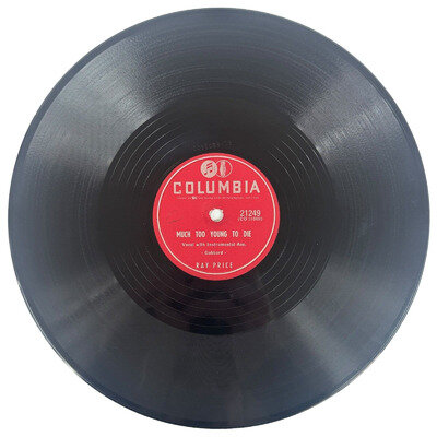 Ray Price Much Too Young To Die / I Love You So Much I Let... - 21249 Columbia