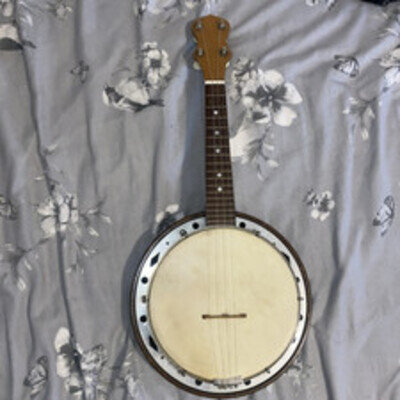 vintage 4 String Banjo Banjolin Ukulele Mandolin