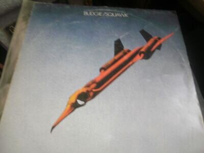 BUDGIE Squawk 1L/1L 1st PRESS Blue/Black HEXAGON LABELS MKPS 2023, Vinyl LP
