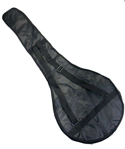 EUC Black Vinyl Soft Sided Banjo Backpack/Case