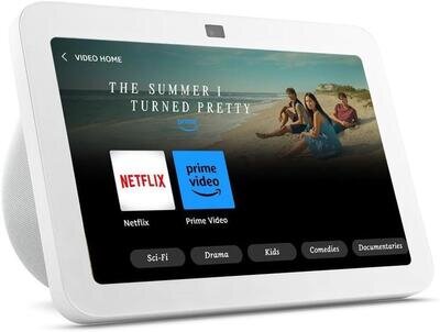Amazon Echo Show 8 - 3rd Generation - Alexa Smart Home Hub - Glacier White