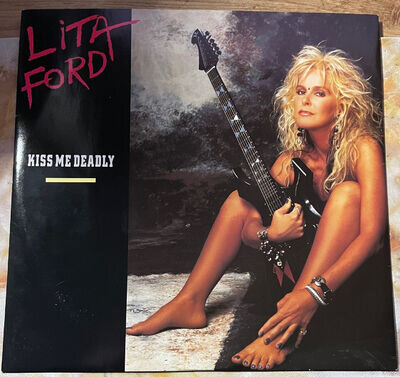 LITA FORD - KISS ME DEADLY - 12" VINYL - ex RUNAWAYS