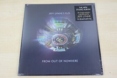 JEFF LYNNE'S ELO FROM OUT OF NOWHERE GOLD VINYL LP 2019 LENTICULAR COVER SEALED