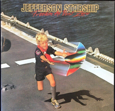 JEFFERSON STARSHIP FREEDOM AT POINT ZERO 12'' VINYL ALBUM GRUNT 1979 BZL1 3452