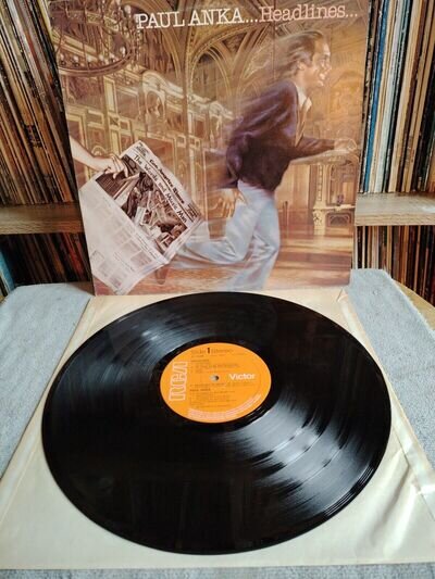 Paul Anka - Headlines - 1979 Vinyl LP Record RCA PL 13382 EX VG+