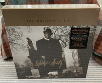 Notorious B.I.G 8 x Vinyl Life After Death 25th Anniversary Deluxe box set Mint