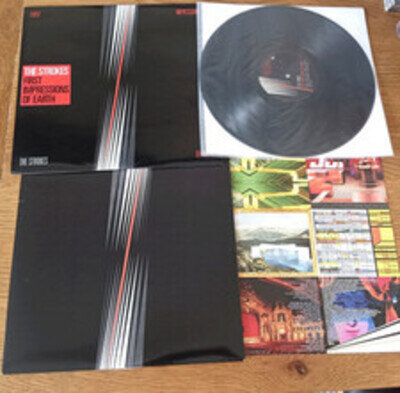THE STROKES - FIRST IMPRESSIONS OF EARTH - VINYL RECORD LP 2015 REISSUE - EX