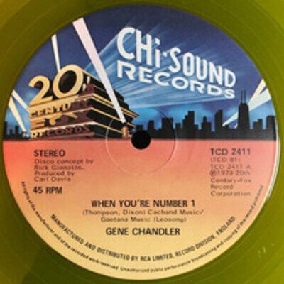 Gene Chandler - When You're Number 1 (VINYL)