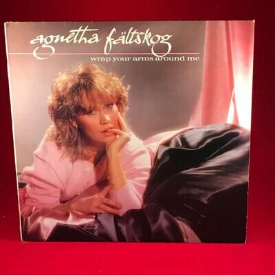 AGNETHA FÄLTSKOG Wrap Your Arms Around Me 1983 UK VINYL LP + INNER original ABBA