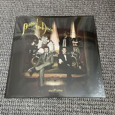 Panic! At The Disco – Vices And Virtues Vinyl Record SEALED Black 2016 Brand New